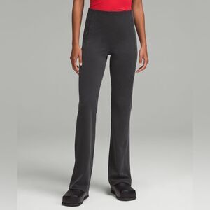 Women's Ribbed Softstreme Black Flared Pants Regular women’s 8 brand new tags